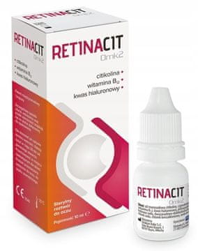 shumee Retinacit Omk2 Solinea kapljice za oči 10 ml
