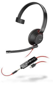 Plantronics Poly Blackwire 5210 C5210 USB-C, 207587-03