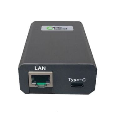 MicroConnect Pretvornik Gigabit PoE - USB-C 25W