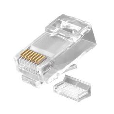 RJ45 UTP Cat6a vtič za AWG23-24 trdne/kabelske 10-palčne, LVN125416