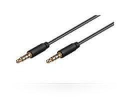MicroConnect 3,5 mm (4-polni stereo) tanek mini priključek