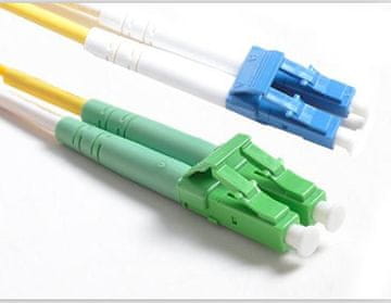 MicroConnect Optični kabel MicroConnect - LC/UPC-LC/APC 2m OS2, enomodni, dupleks, LSZH, rumen, FIB447002