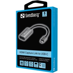 Sandberg Adapter HDMI Capture Link USB-C