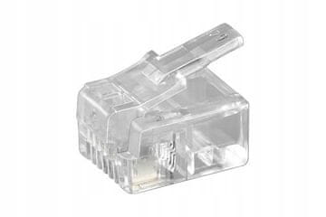 MicroConnect Modularni vtič RJ11 6P4C, 10 kosov