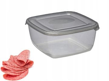 shumee Polar posoda za hrano 1,5L siva PLAST TEAM