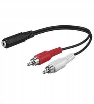 MicroConnect MicroConnect avdio kabel 3,5 mm 0,2 m