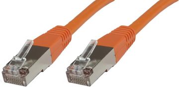 MicroConnect F/UTP CAT6 kabel 3 m oranžen PVC folija zaščiten 4x2xAWG 27 CCA, B-FTP603O