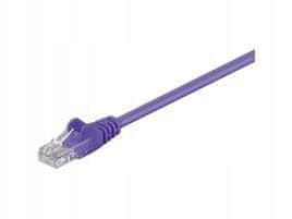 MicroConnect U/UTP CAT5e 20m vijoličen PVC