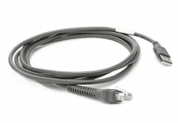 Zebra Zebra USB kabel, 2,1 m, raven, CBA-U21-S07ZBR