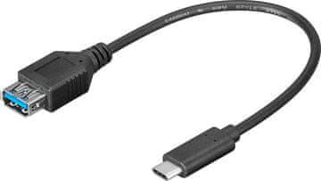 MicroConnect Adapter MicroConnect USB-C - USB 3.0 tipa A, 0,2 m