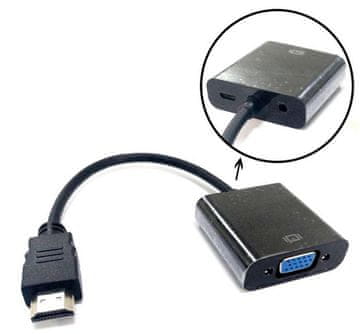 MicroConnect Pretvornik MicroConnect HDMI VGA s podporo za zvok
