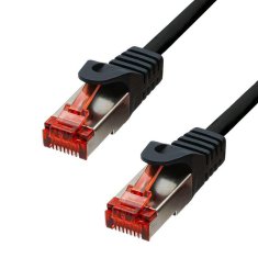 ProXtend CAT6 F/UTP CU LSZH Ethernet kabel črne barve 7 m, 6FUTP-07B