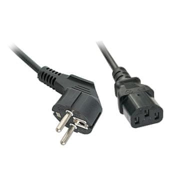 Lindy Lindy 0,7 m napajalni kabel Schuko na C13, brez svinca, 30334