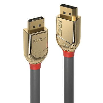 Lindy Gold Line DisplayPort kabel 1.4 2M, 36292