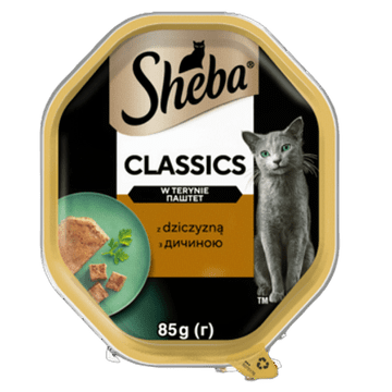 shumee Sheba Classics z divjačino 85 g