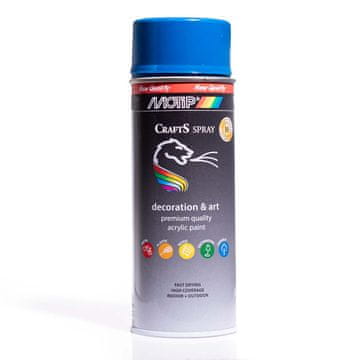 MOTIP DUPLI Akrilna barva v spreju RAL 5015 modra 400 ml CRAFTS