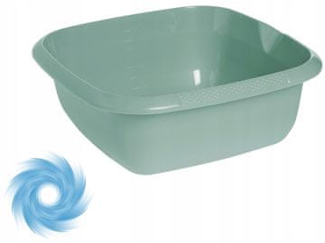 shumee Pravokotna plastična posoda z nastavkom 13L 38x38 cm KEEEPER