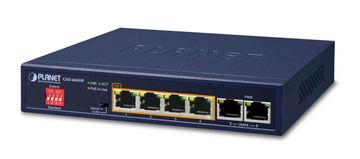 Planet Planet 4-portni 10/100/1000T 802.3at, GSD-604HP