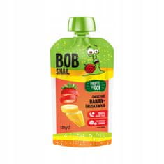shumee BOB SNAIL Smoothie z banano in jagodo brez dodanega sladkorja 120 g