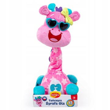 shumee Maskota Dumel Discovery Ola, plesoča žirafa