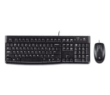 shumee Logitech MK120 kombinirana tipkovnica, nemška QWERTZ tipkovnica, 920-004958