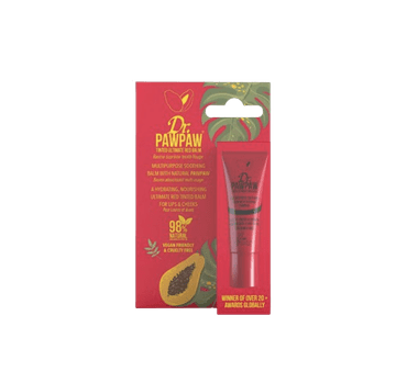 shumee Dr.PawPaw večnamenski balzam za ustnice v odtenku Ultimate Red Balm 10 ml