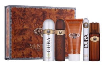 shumee CUBA GOLD SET EDT 100ML + EDT 35ML + ASH 100ML + P/P GEL 200ML + DEODORANT 200ML