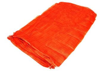 shumee PP ažur vreča 50kg oranžna (leno mesh) (paket vsebuje 50 kos)