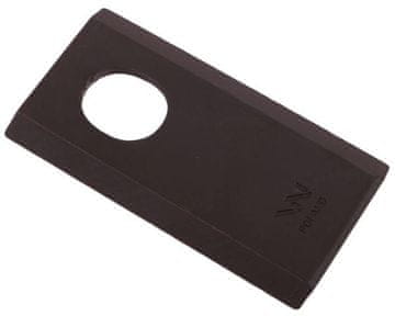 shumee Nož. Rezilo kosilnice 94X50X4mm luknja 20,5x24,3 aplikacija 1380-0001 067630 JF-Stoll WARYŃSKI (naprodaj v kompletih po 25)