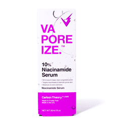 Carbon Theory Serum z niacinamidom, 10 % ogljika, teorija VaPOREize