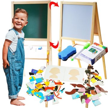 shumee Lesena magnetna tabla s kredo + set magnetnih sestavljank