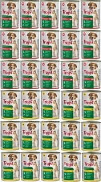 shumee TROPI mokra hrana za pse 415g MEŠANICA OKUSOV 30 kos DOG