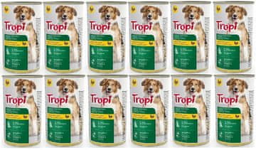 shumee TROPI pasja hrana 1250g s perutnino 12 kos