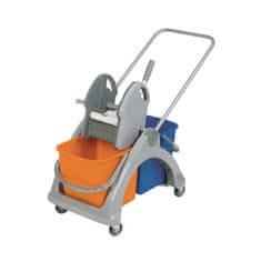 Voziček z dvema vedroma 2x25l TS-0002