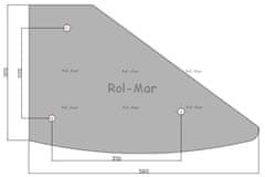 shumee 3-brazdno krilo odrivne deske Plug