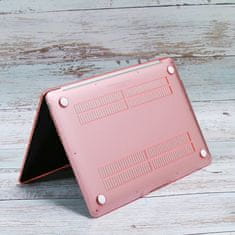 shumee Alogy trdi ovitek za Apple Macbook Pro 14 2021 A2442 mat roza