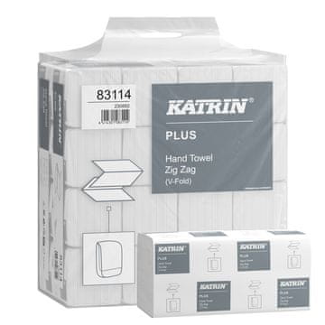 Metsa Tissue Brisače Katrin Plus ZZ super bele 1 t 6000 kosov.