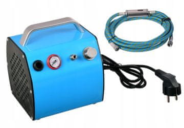 shumee KOMPRESOR ZA ZRAČNO KRTAČO TIHI BREZOLJNI REDUKTOR MANOMETER 0,3L JELENKA