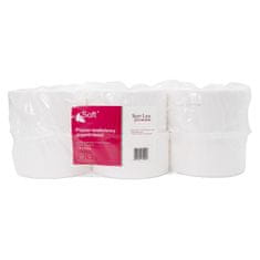 Aerosoft Mehki toaletni papir Premium celuloza 140 m, 12 kosov.