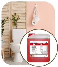 shumee Sanitex V čistilo za sanitarije 5l