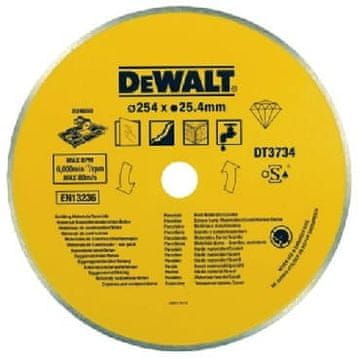 DEWALT DIAMANTNI DISK 250x1,6x25,4 mm ZA KAMEN, GRANIT