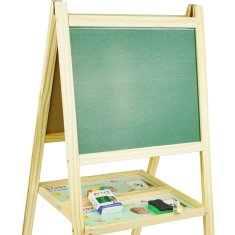 shumee Lesena dvostranska magnetna tabla s kredo