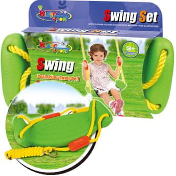 shumee Gugalnica s plastično desko in zelenim sedežem