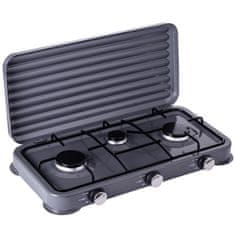 shumee ABSC6003-G siv turistični plinski štedilnik s 3 gorilniki