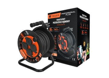 shumee PROFESIONALNI delavniški podaljšek, 3X2,5 mm, IP44, H05RR-F, CE certifikat / 20M, Teger