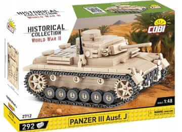 shumee COBI 2712 NEMŠKI SREDNJI TANK PANZER III AUSF.J