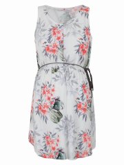 shumee Ženska siva tunika za nosečnice in dojenje z naramnicami