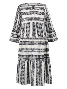 shumee Ženska črna nosečniška obleka Bellybutton Maternity