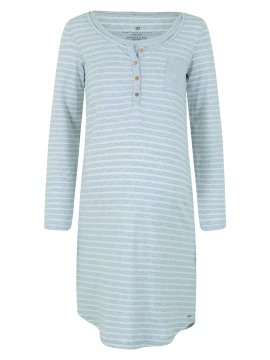 shumee Modra nosečniška spalna srajca Bellybutton za nosečnice