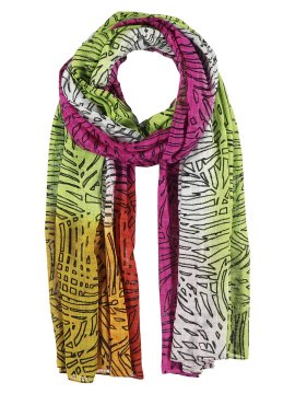 shumee Ženski zeleni šal Passigatti